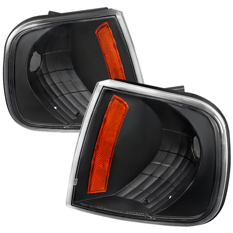 Spec-D 97-03 Ford F150 Corner Lights Black 2LC-F15097JM-RS