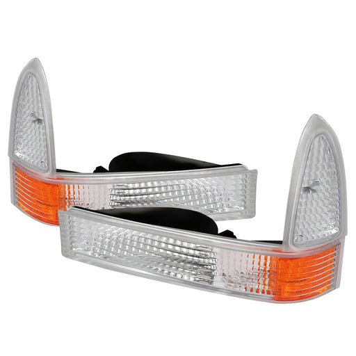 Spec-D 99-05 Ford F250/F350 Corner Lights Chrome 2LC-F25099-RS