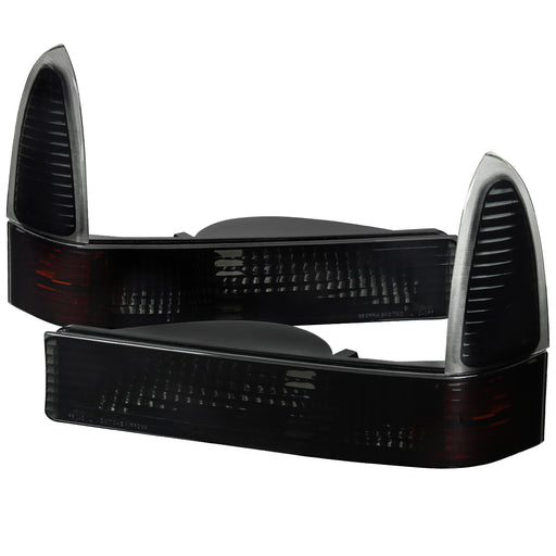 Spec-D 99-04 Ford F250 Corner Lights- Dark Smoke- Also Fit Excursion 2LC-F25099SM-RS