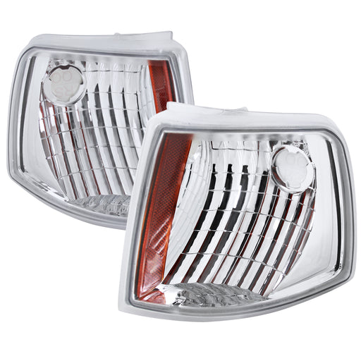 Spec-D 93-97 Ford Ranger Chrome Corner Lights 2LC-RAN93-RS