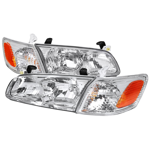 Spec-D 00-01  Toyota Camry Headlight Set- Chrome 2LCLH-CAM00-RS