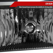 Spec-D 04-12 Chevrolet Colorado Gmc Canyon Headlights With Led Bar And Parking Lights With Led Bar Matte Black Housing Clear Lens Switchback Sequential Turn Signal - 9006 Low Beam 9005 High Beam Not Included 2LCLH-COL04JM-G3-RS