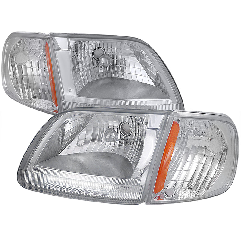Spec-D 97-03 Ford  F150 Combo: 97-03 Ford F150 H.L. + C.L. 2LCLH-F15097-RS