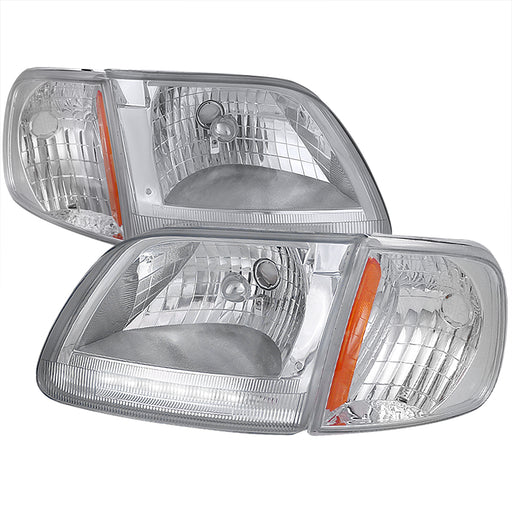 Spec-D 97-03 Ford  F150 Combo: 97-03 Ford F150 H.L. + C.L. 2LCLH-F15097-RS