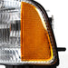 Spec-D 99-01 Dodge Ram 1500 2500 3500 Headlights And Corner Lights Chrome Housing Clear Lens Amber Reflector 2LCLH-RAM94-GO