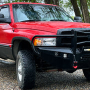 Spec-D 99-01 Dodge Ram 1500 2500 3500 Headlights And Corner Lights Chrome Housing Clear Lens Amber Reflector 2LCLH-RAM94-GO