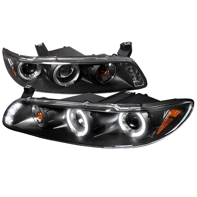 Spec-D 97-03 Pontiac Grand Prix Halo Led Projector Black 2LCLHP-GPX97JM-TM