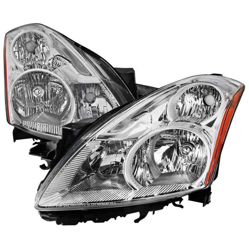 Spec-D 10-12 Nissan Altima Headlights- Chrome 2LH-ALT10-GO