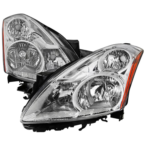 Spec-D 10-12 Nissan Altima Headlights- Chrome 2LH-ALT10-GO