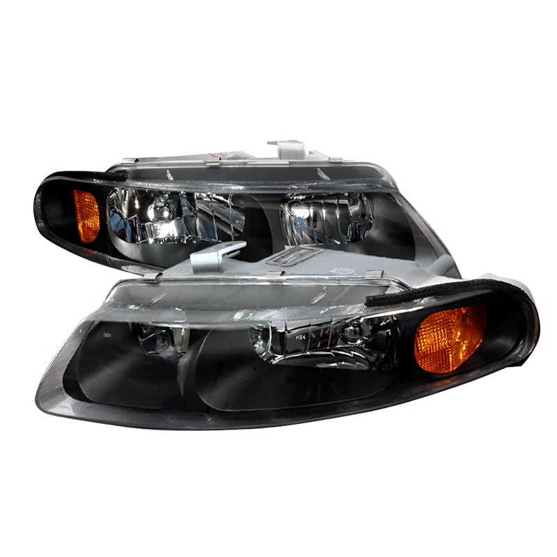 Spec-D 97-00 Dodge Avenger Crystal Housing Headlights Black 2LH-AVG97JM-KS