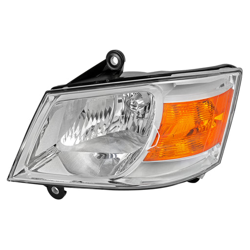 Spec-D 08-10 Dodge  Caravan Headlight- Chrome- Left 2LH-CAR08-L-RS
