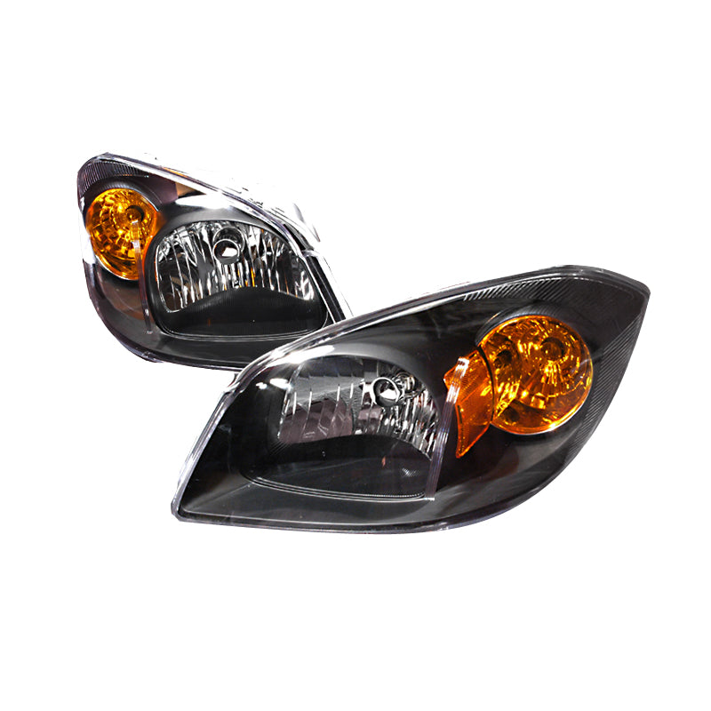 Spec-D 05-10 Chevrolet Cobalt Crystal Housing Headlights Black 2LH-COB05JM-KS