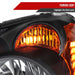 Spec-D 02-04 Honda Cr-V Headlights Matte Black Housing Clear Lens Japan Built Only - No Bulbs Included 2LH-CRV05JM-JP-GO
