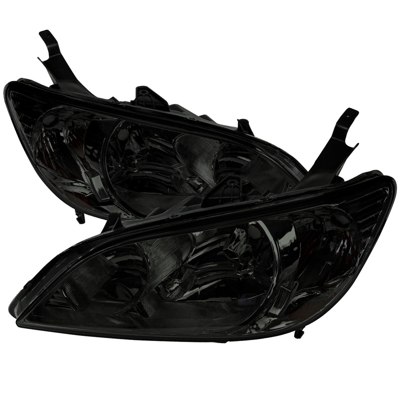 Spec-D 04-05 Honda Civic Crystal Housing Headlights Smoke 2LH-CV04G-RS