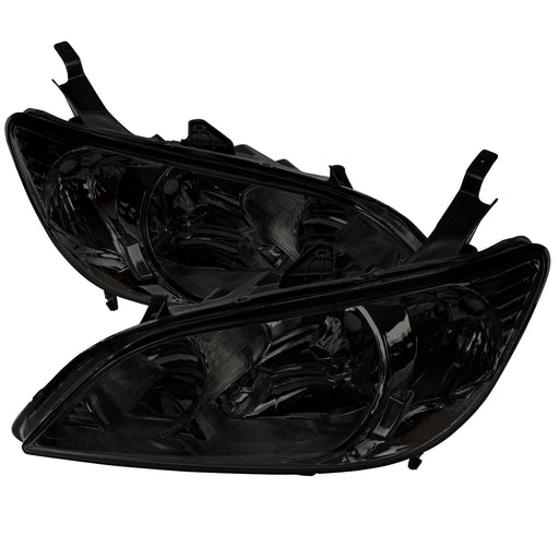 Spec-D 04-05 Honda Civic Crystal Housing Headlights Smoke 2LH-CV04G-RS