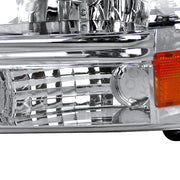 Spec-D 97-04 Dodge  Dakota  Chrome Headlight  2LH-DAK97-ABM