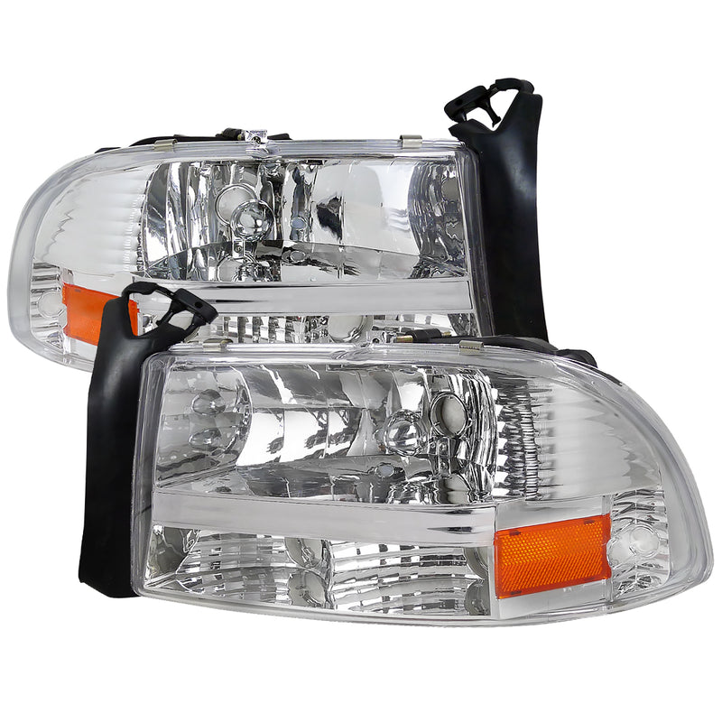Spec-D 98-03 Dodge  Durango Chrome Headlight  2LH-DAK97-ABM