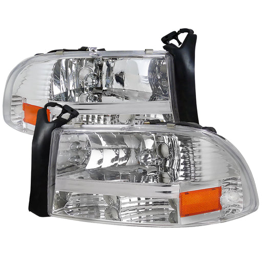 Spec-D 98-03 Dodge  Durango Chrome Headlight  2LH-DAK97-ABM