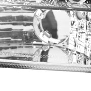 Spec-D 97-04 Dodge  Dakota  Chrome Headlight With Led 2LH-DAK97-RS