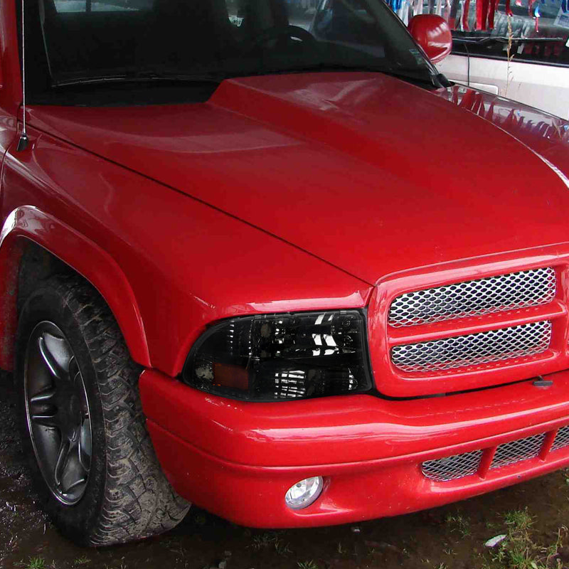 Spec-D 97-04 Dodge  Dakota  Smoked Headlight 2LH-DAK97G-ABM
