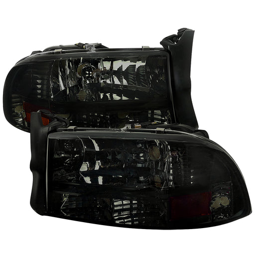 Spec-D 97-04 Dodge  Dakota  Smoked Headlight 2LH-DAK97G-ABM
