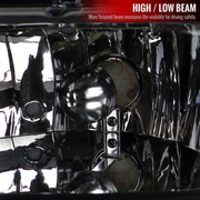 Spec-D 98-03 Dodge  Durango Black Headlight  2LH-DAK97JM-ABM