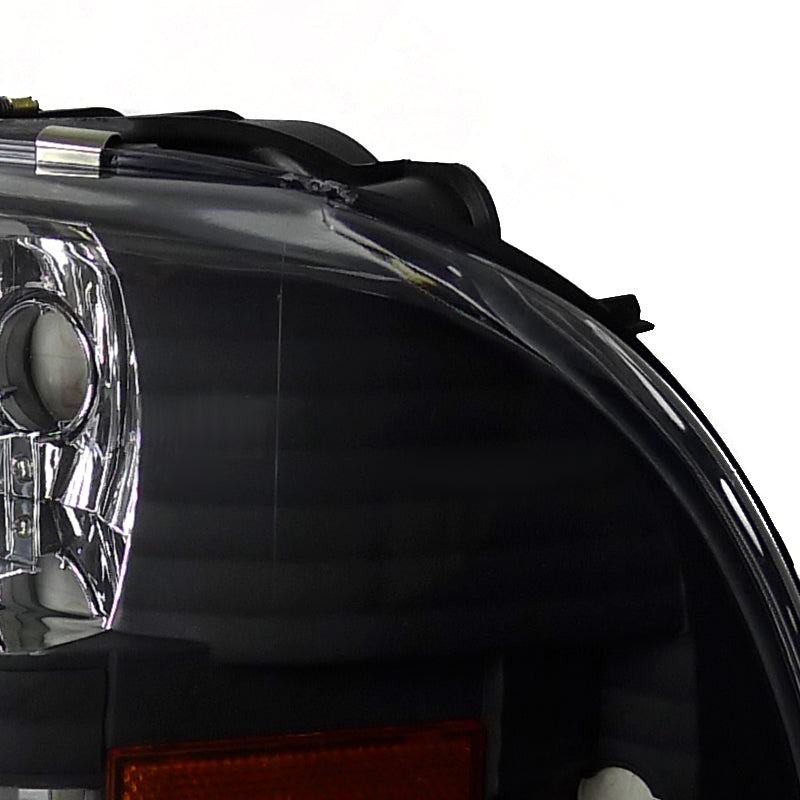 Spec-D 97-04 Dodge  Dakota  Black Headlight  2LH-DAK97JM-ABM
