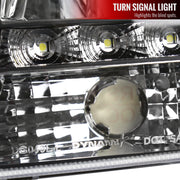 Spec-D 98-03 Dodge  Durango Black Headlight With Led 2LH-DAK97JM-RS