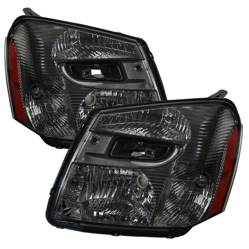 Spec-D 05-09 Chevrolet Equinox Euro Headlight Smoked Housing 2LH-EQIX05G-ABM