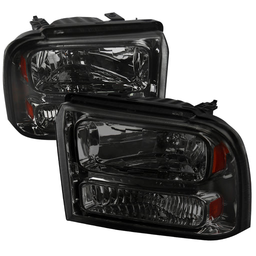 Spec-D 05-07 Ford F250 Smoke Euro Headlights 2LH-F25005G-ABM