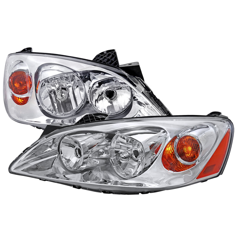 Spec-D 05-10 Pontiac G6 Euro Headlights Chrome 2LH-G605-ABM
