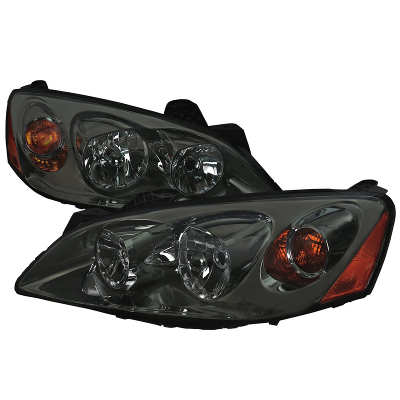 Spec-D 05-10 Pontiac G6 Euro Headlights - Smoke 2LH-G605G-ABM