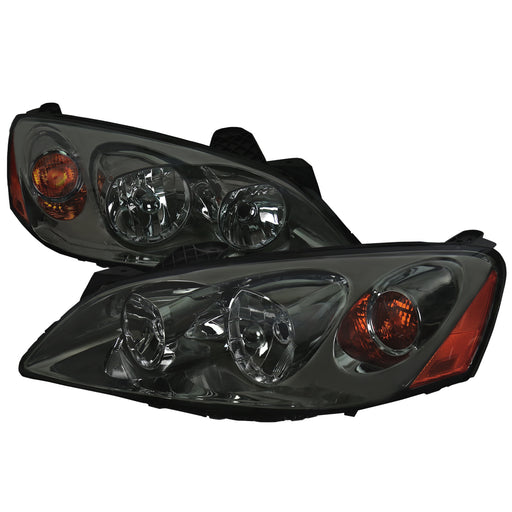 Spec-D 05-10 Pontiac G6 Euro Headlights - Smoke 2LH-G605G-ABM
