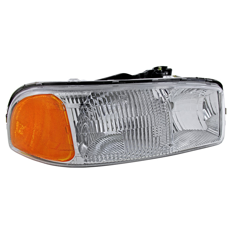 Spec-D 99-06 Gmc Sierra Euro Headlight Chrome- Right Side 2LH-GMC99-R-GO