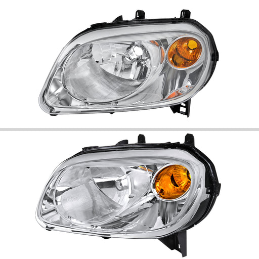 Spec-D 06-11 Chevrolet Hhr Without Projector Headlights Chrome Housing Clear Lens - No Bulbs Included 2LH-HHR06-GO