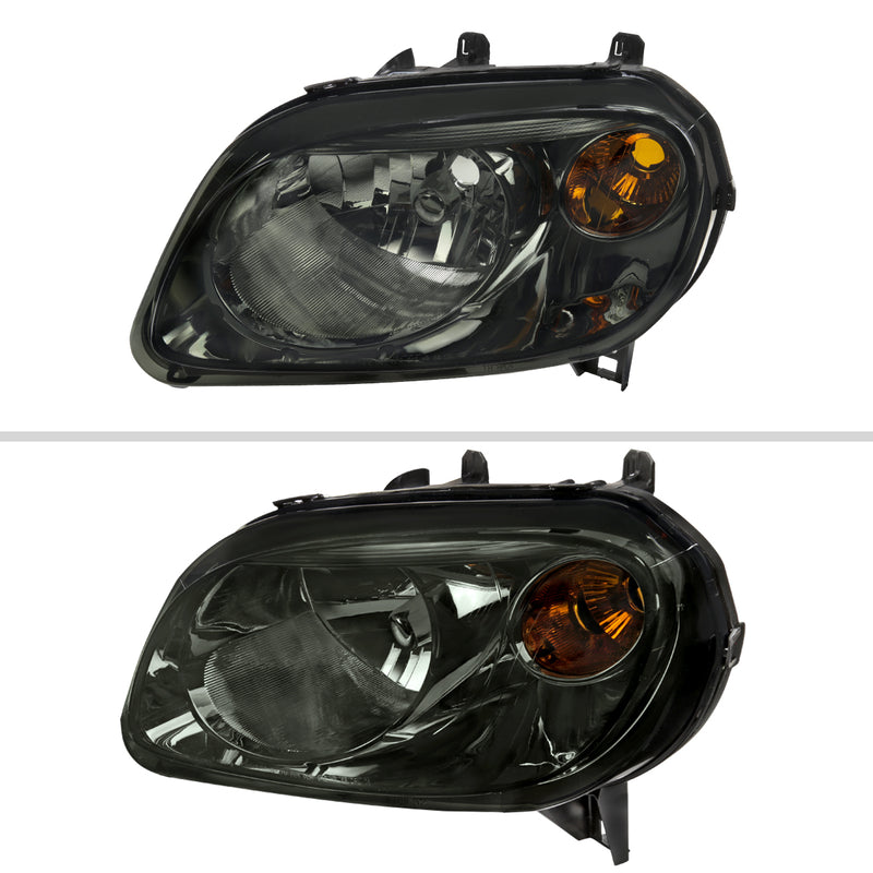 Spec-D 06-11 Chevrolet Hhr Headlights Chrome Housing Smoked Lens - No Bulb Included 2LH-HHR06G-GO