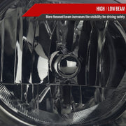 Spec-D 06-11 Chevrolet Hhr Headlights Chrome Housing Smoked Lens - No Bulb Included 2LH-HHR06G-GO