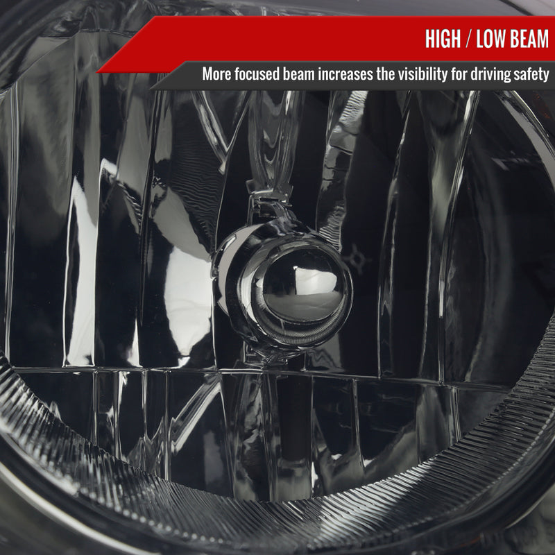 Spec-D 06-11 Chevrolet Hhr Headlights Chrome Housing Smoked Lens - No Bulb Included 2LH-HHR06G-GO