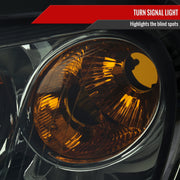 Spec-D 06-11 Chevrolet Hhr Headlights Chrome Housing Smoked Lens - No Bulb Included 2LH-HHR06G-GO