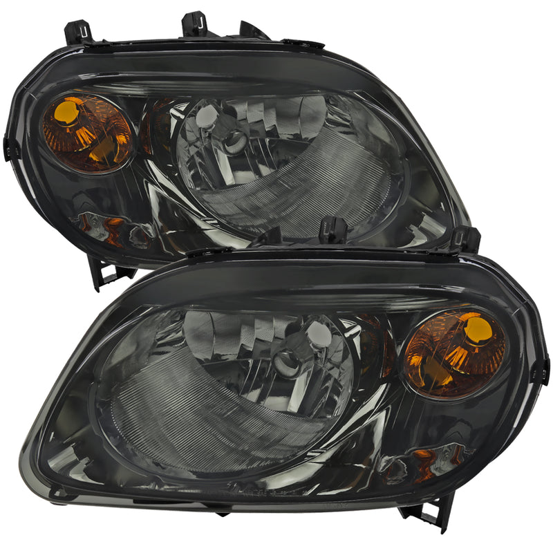 Spec-D 06-11 Chevrolet Hhr Headlights Chrome Housing Smoked Lens - No Bulb Included 2LH-HHR06G-GO