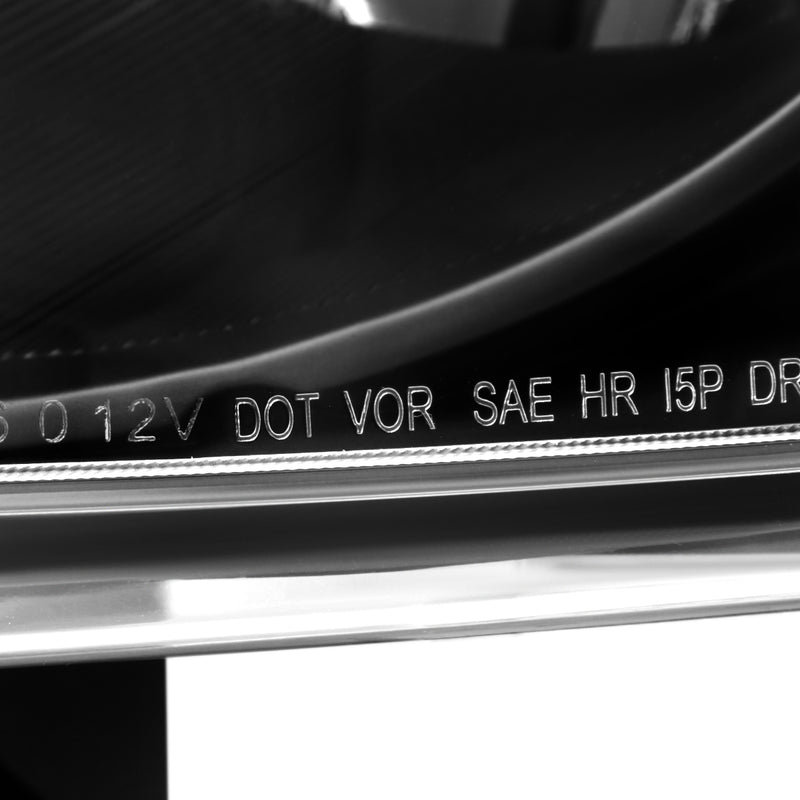 Spec-D 06-11 Chevrolet Hhr Without Projector Headlights Matte Black Housing Clear Lens - No Bulbs Included 2LH-HHR06JM-GO