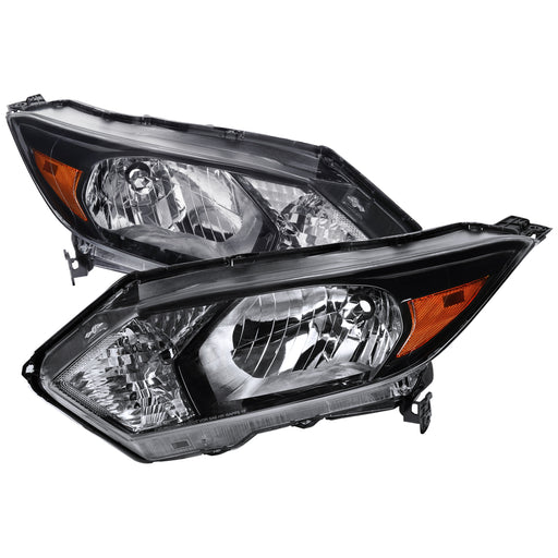 Spec-D 15-18 Honda   Hrv  Headlights- Glossy Black 2LH-HRV15GB-RS