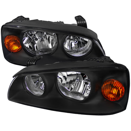 Spec-D 04-06 Hyundai Elantra Black Euro Headlights 2LH-HTRA04JM-RS