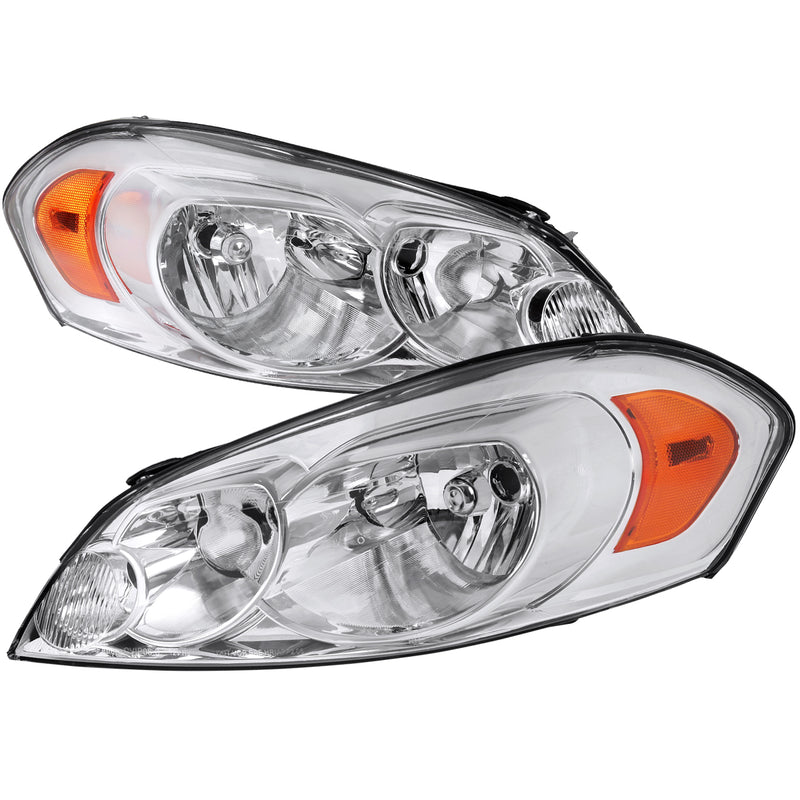 Spec-D 06-13 Chevrolet Impala Euro Headlights - Chrome  2LH-IPA06-RS