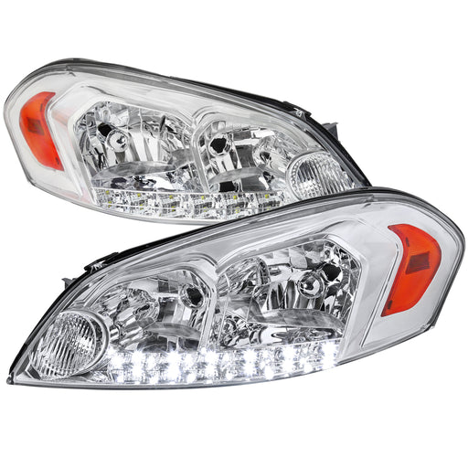 Spec-D 06-13 Chevrolet Impala Euro Headlights - Chrome  2LH-IPA06-V2-RS