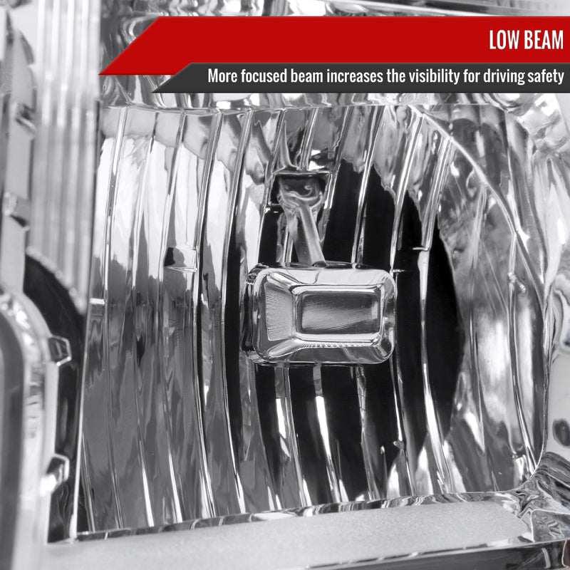 Spec-D 09-20 Dodge Journey Headlights Chrome Housing Clear Lens - No Bulbs Included 2LH-JNY09-GO