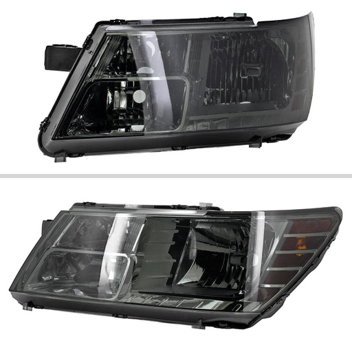 Spec-D 09-20 Dodge Journey Headlights Chrome Housing Smoked Lens - No Bulbs Included 2LH-JNY09G-GO