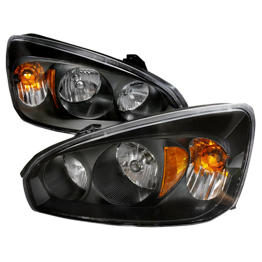 Spec-D 04-07 Chevrolet Malibu/Malibu Crystal Housing Headlights Black 2LH-MBU04JM-KS