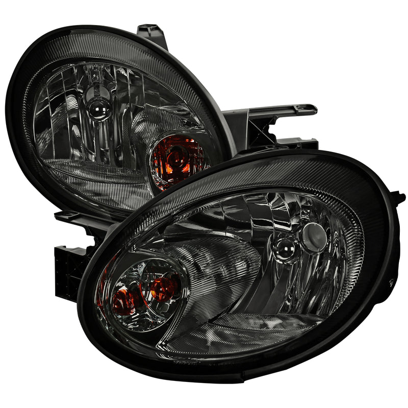 Spec-D 03-05 Dodge Neon Crystal Housing Headlight Smoked 2LH-NEO03G-ABM