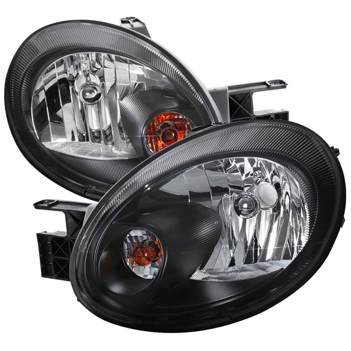 Spec-D 03-05 Dodge Neon Crystal Housing Headlight Black 2LH-NEO03JM-ABM